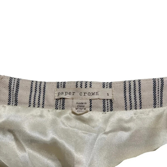 Paper Crown Striped Romper from Anthropologie. Small - Picture 6 of 6